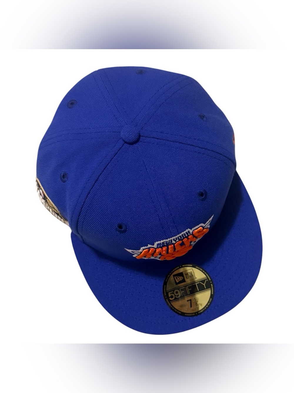 New Era NBA New York Knicks 2026 Champions Side Patch Fitted Hat - Picture 3 of 9